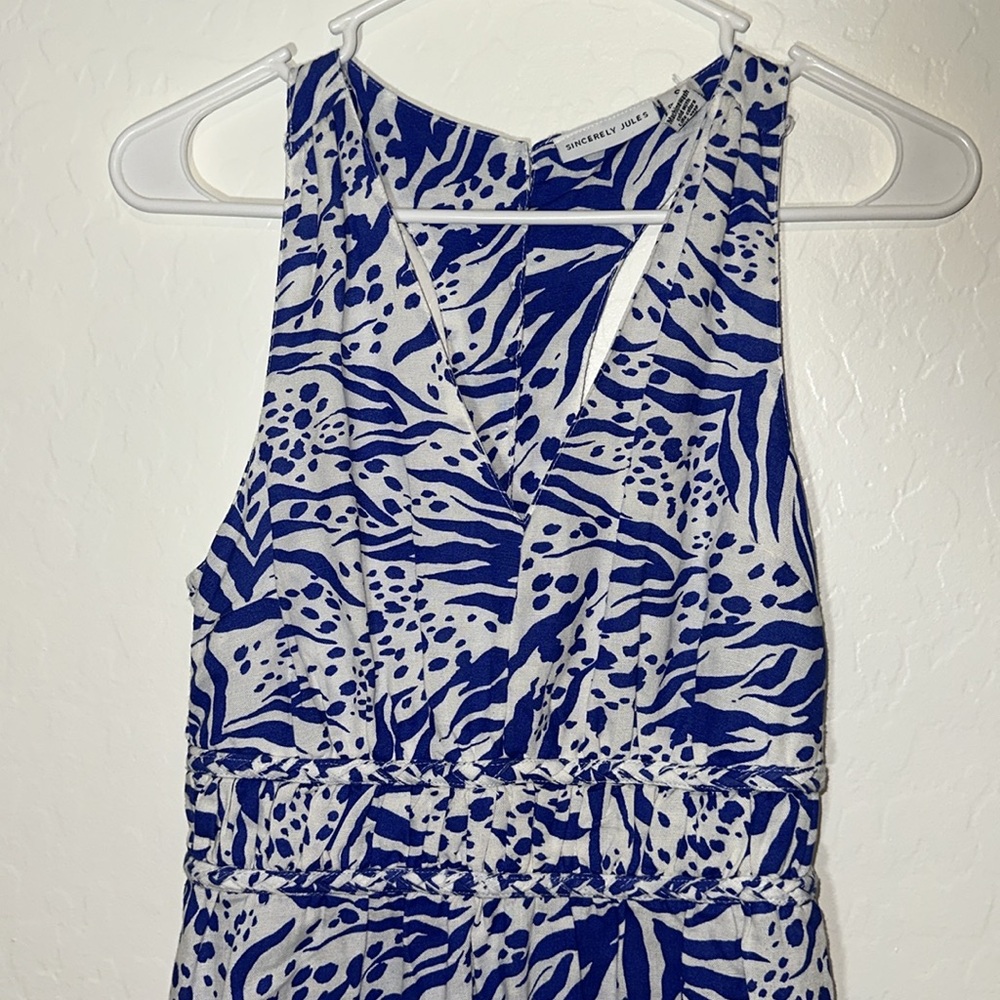 Sincerely Jules Blue and white Sundress Maxi - Picture 6 of 11